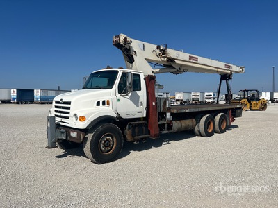 Terex BT4792 47000 lb Straight Boom on 1999 Sterling LT7501 6x4 Boom Truck