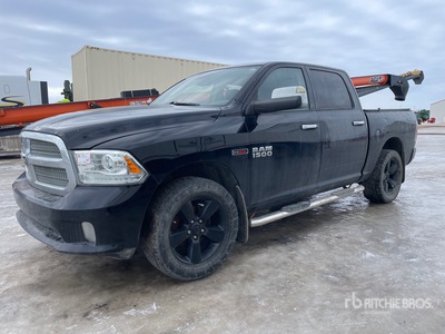 2015 Dodge 1500 Longhorn 4x4 Crew Cab Pickup (Inoperable)