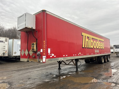 2007 Manac 94453 53 ft x 102 in Tri/A Heated Van Trailer