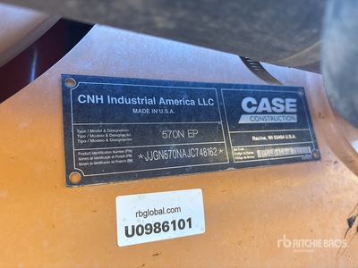 2018 Case 570NEP Landscape Loader