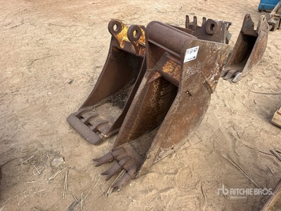 Quantity of (2) Digging Backhoe Rear Bucket