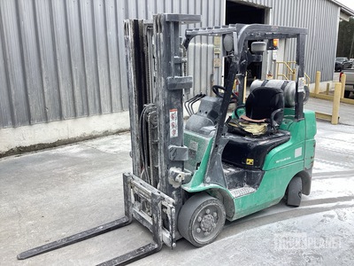 2017 Mitsubishi FGC-25N 4750 lb Cushion Tire Forklift
