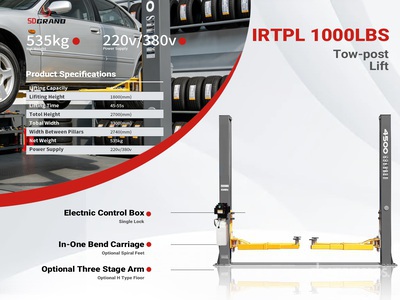 2026 SDGRAND IRTPL-GRAY 2 Post 10000 lb Vehicle Lift (Unused)