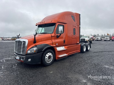 2017 Freightliner Cascadia 125 6x4 T/A Sleeper Truck Tractor (Glider Kit)