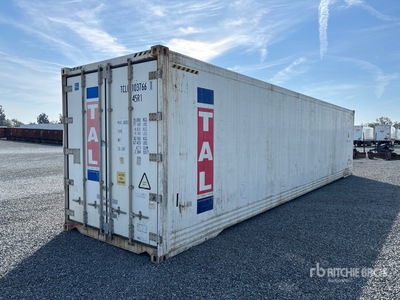 2010 40 ft High Cube Refrigerated Storage Container