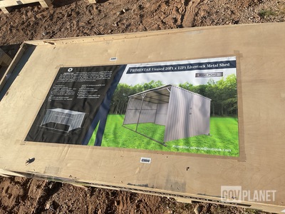 Primestar PS2012 Livestock Metal Shed - Unused