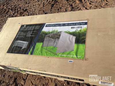 Primestar PS2012 Livestock Metal Shed - Unused