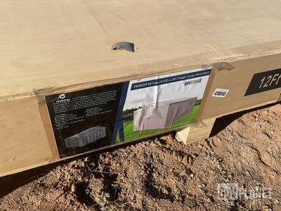 Primestar PS1220 Single Garage Metal Shed - Unused