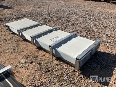 (200) Piece Lot of 10' Long Corrugated Steel Panels