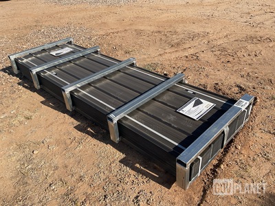(200) Piece Lot of 10' Long Corrugated Steel Panels