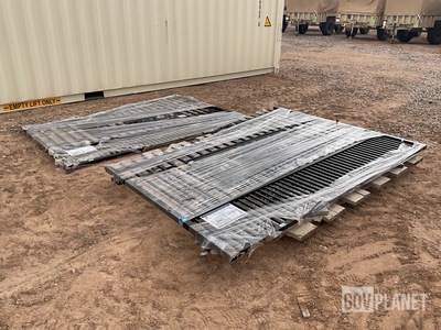 Primestar 20' Bi-Parting Wrought Iron Driveway Gate - Unused