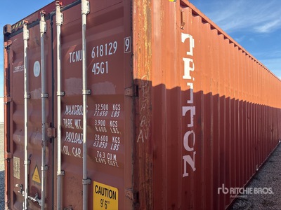 2011 40 ft High Cube Storage Container