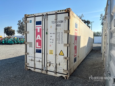 40 ft High Cube Insulated Storage Container