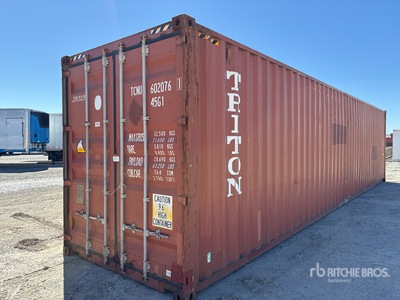 2010 40 ft High Cube Storage Container