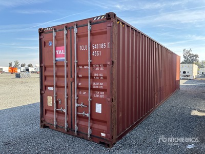 2010 40 ft High Cube Storage Container