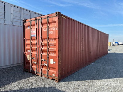 2010 40 ft High Cube Storage Container
