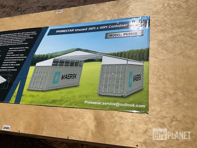 Primestar PS3640 Container Shelter - Unused