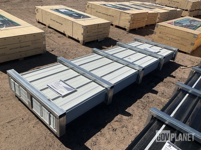 (200) Piece Lot of 10' Long Corrugated Steel Panels