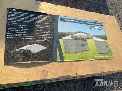 Primestar PS3640 Container Shelter - Unused