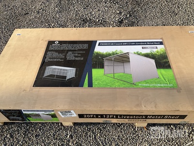 Primestar PS2012 Livestock Metal Shed - Unused