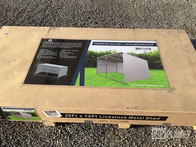 Primestar PS2012 Livestock Metal Shed - Unused