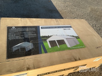 Primestar PS2322 Double Garage Metal Shed - Unused