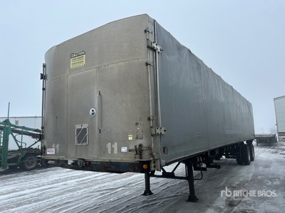 2014 Manac 45 ft T/A Zijtrailer met gordijn