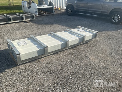 (200) Piece Lot of 10' Long Corrugated Steel Panels