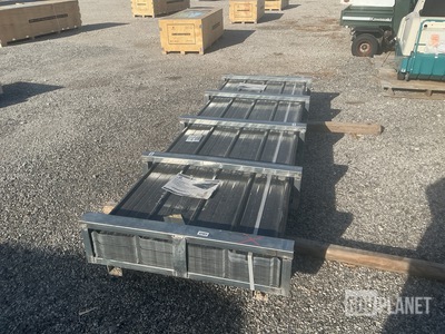 (200) Piece Lot of 10' Long Corrugated Steel Panels