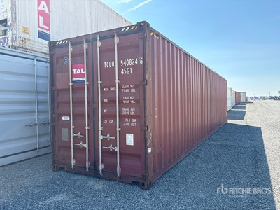 40 ft High Cube Insulated Storage Container