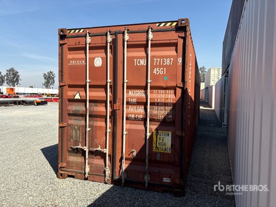 40 ft High Cube Insulated Storage Container