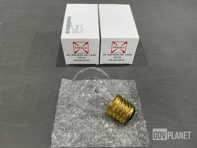 (31) Gregory Thomas 50/50P25/28/120V Incandescent Lamps