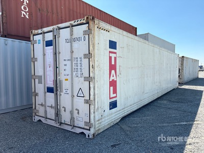 40 ft High Cube Refrigerated Contenedor de almacenamiento