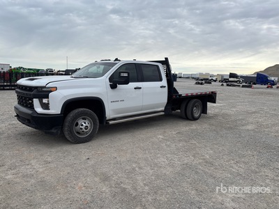 2022 Chevrolet Silverado 3500HD 4x4 Crew Cab Service Truck