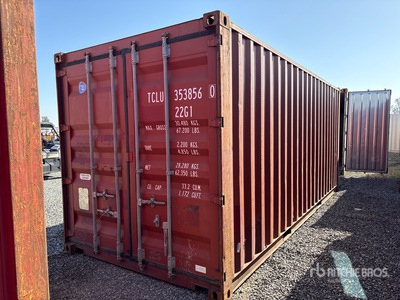 2012 20 ft Standard Conteneur de stockage