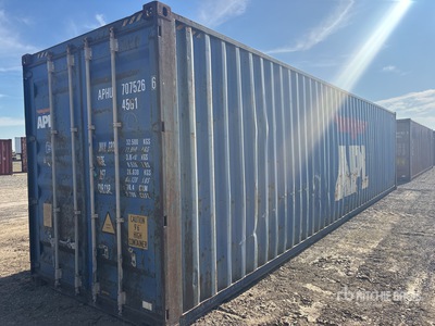 40 ft High Cube Storage Container
