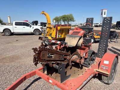 2013 Ditch Witch RT16-2 Walk Behind Trencher w/2017 Ditch Witch Trailer