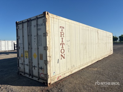 2010 40 ft High Cube Refrigerated Storage Container