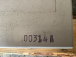Serial Number / VIN
