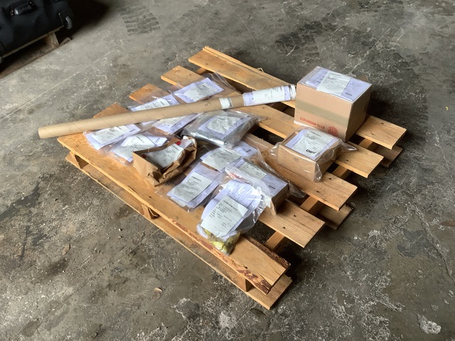 (1) Optical Fiber, (3) Seal Shafts, (1) Filter Element & Assorted Items