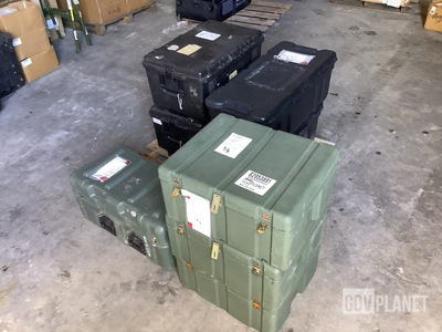 (8) Assorted Storage Cases