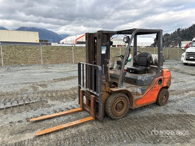 2018 Toyota 8FGU25 4750 lb Cushion Tire Wózek widłowy