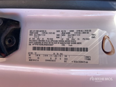 2018 Ford F-150 4x4 Extended Cab Pickup