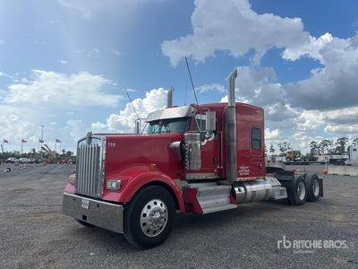 2016 Kenworth W900 6x4 Cabeza Tractora Cabina Dormitorio