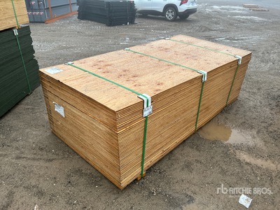 Quantity of (60) 1/2 in 4x8 CSP/DFP No Stamp Compensato (Unused)