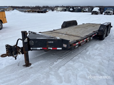 2019 Midsota TB-20 22 ft T/A Remorque à plateau basculant