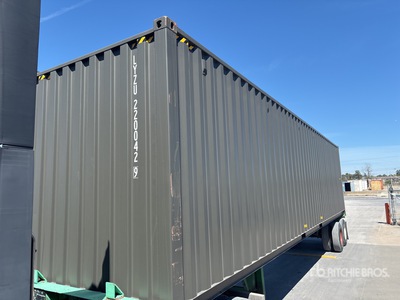 2025 40 ft High Cube Contenedor de almacenamiento