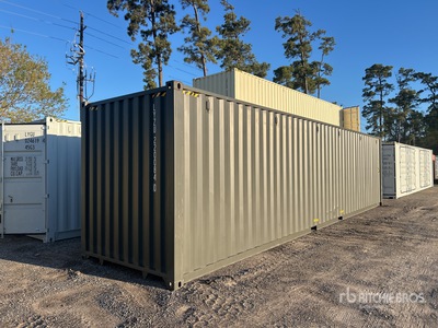 2025 40 ft High Cube Contenedor de almacenamiento