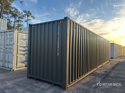 2025 40 ft High Cube Storage Container