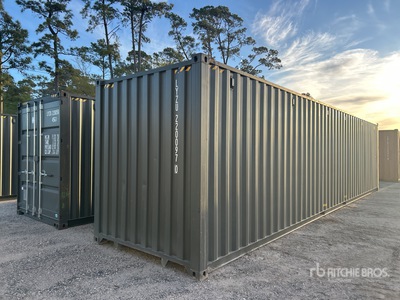 2025 40 ft High Cube Storage Container